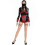 Γυναικείο Jumpsuit Anime Cosplay για Πάρτι με Κόκκινα Σχοινιά - Polyester 1