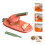 Dumpling Maker for Home Use, Plastic Manual Dumpling Machine with Press Mold, Easy Fill Seal Design 1