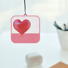 Decorative Heart Car Freshener Long Lasting
