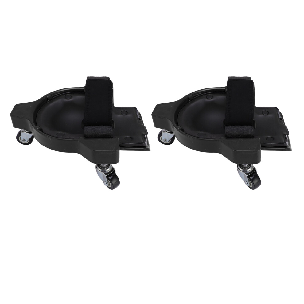 Knee Creeper With 360 Casters, Abs, For Tile & Masonry Repair Black 7661388484559