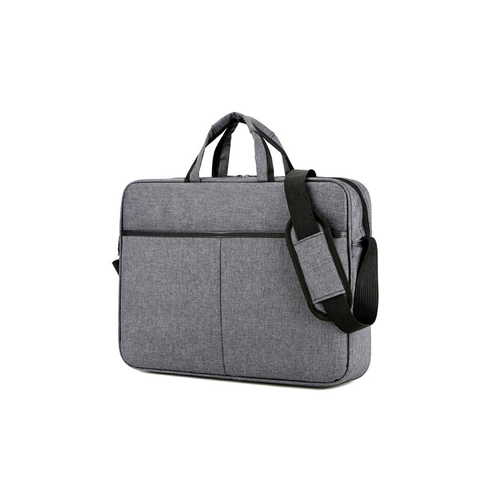 Laptop Bag 15.6 Inch With Padded Compartment, Shoulder Strap And Multiple Pockets For Commuter Use Grey 6901508365926