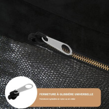 Kit universal de reparación de 6 piezas para cremalleras metálicas de ropa, bolsos, equipaje y tiendas de campaña.
