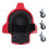 Rolling Knee Pad 360 Degree Casters Red 14