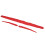 Tesla Model 3 Y Soft Suede Interior Door Panel Moulding Red Dash Wrap 3
