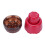 Cherry Core Pit Remover, 7 Holes, Red, High Efficiency Kitchen Tool 3