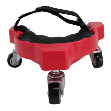 Rolling Knee Pad 360 Degree Casters Red