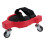 Rolling Knee Pad 360 Degree Casters Red 21