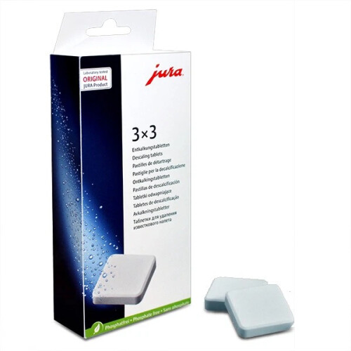 Jura 61848 Coffee Machine Descaler 3 x 3 Tablets 1