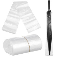 Saco para Guarda-chuva Transparente, Pacote com 800 Unidades, Proteção contra Pó e Humidade para Guarda-chuvas Molhados