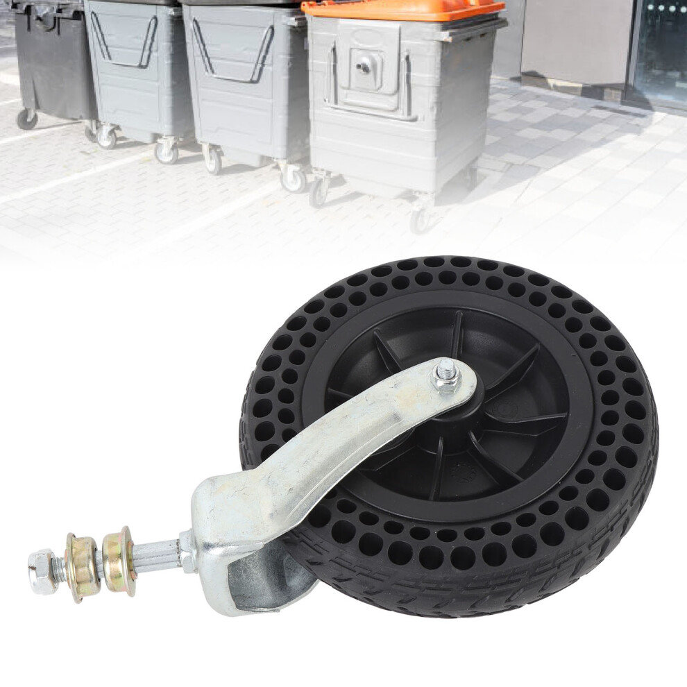 8In Tpe Rubber Trolley Front Wheel - 75Kg Load, Solid Non Slip 8391388485773