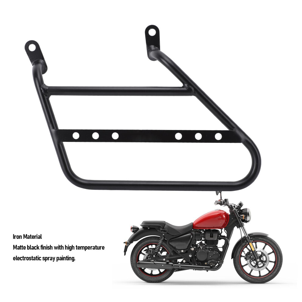 Seamless Welded Saddlebag Support Bracket 12Mm Black 7340572395153