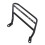Motorcycle Side Mount Saddlebag Support Bracket 12mm Iron Matte Black 10