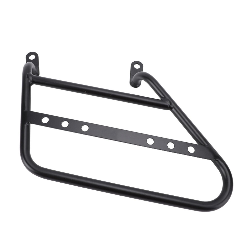 Universal Side Mount Saddlebag Bracket Holder Black 7340572376978