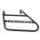 Motorcycle Side Mount Saddlebag Support Bracket 12mm Iron Matte Black 14