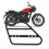 Motorcycle Side Mount Saddlebag Support Bracket 12mm Iron Matte Black 15