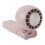Foldable USB Rechargeable Handheld Fan 4000mAh Pink, 3-Speed 5