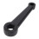 Black Precise Control Steering Pitman Arm for Mustang A Thunderbird 6 1/4" 15