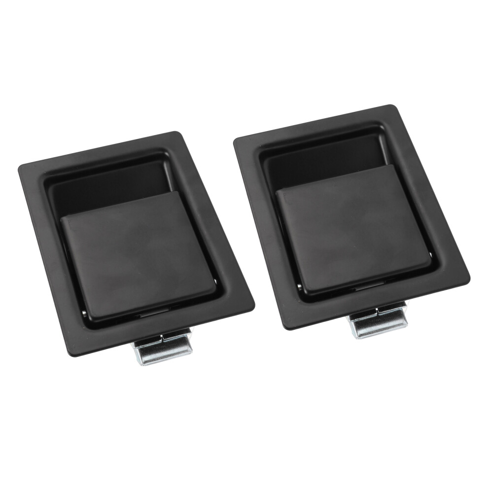 2Pcs Heavy Duty 127 X 102Mm Carbon Steel Paddle Handle Latch For Trucks, Rvs 8461388489122