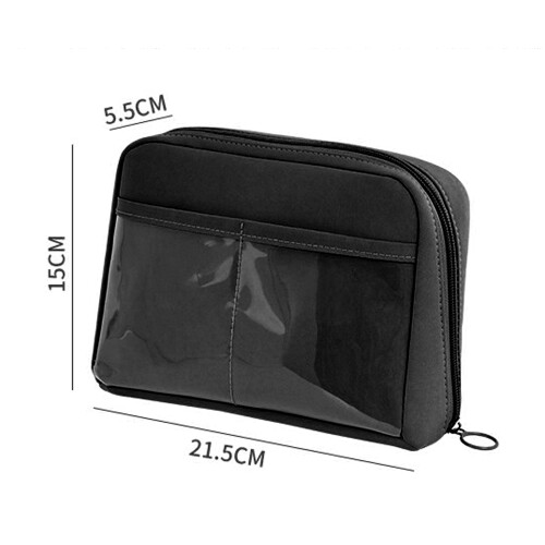 Multifunktionales 12-lagiges Federmäppchen Organizer Black 1