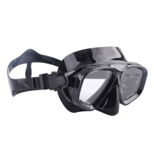 Adjustable Strap Diving Glasses snorkeling goggles silicone water gear black