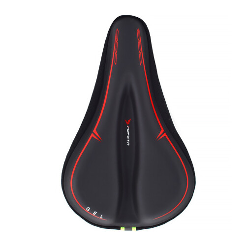 Memory Foam sykkelsetetrekk Red 1