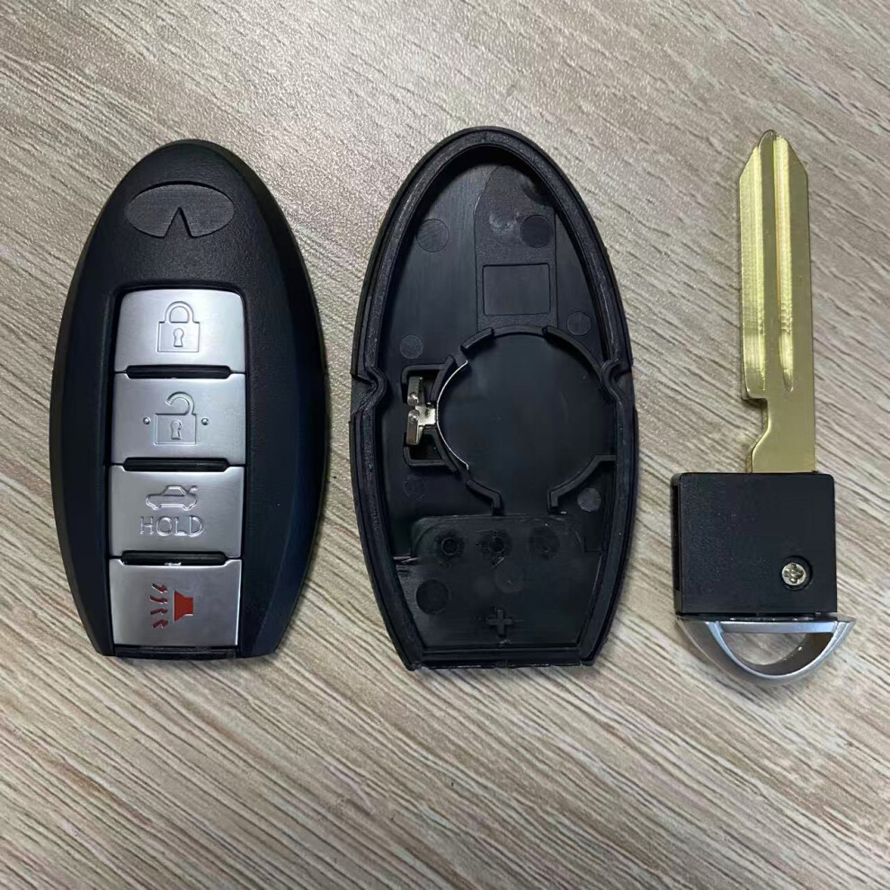 4 Buttons Car Key Shell Case For Infiniti G25 G35 G37 Q50 Q60 Q70 Qx55 Jx35 Qx50 Qx60 Qx80 Keyless Fob Cover 6935161671117