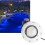 White Submersible Pool LED Light 12V IP68 Waterproof Wall Mount 9W 1