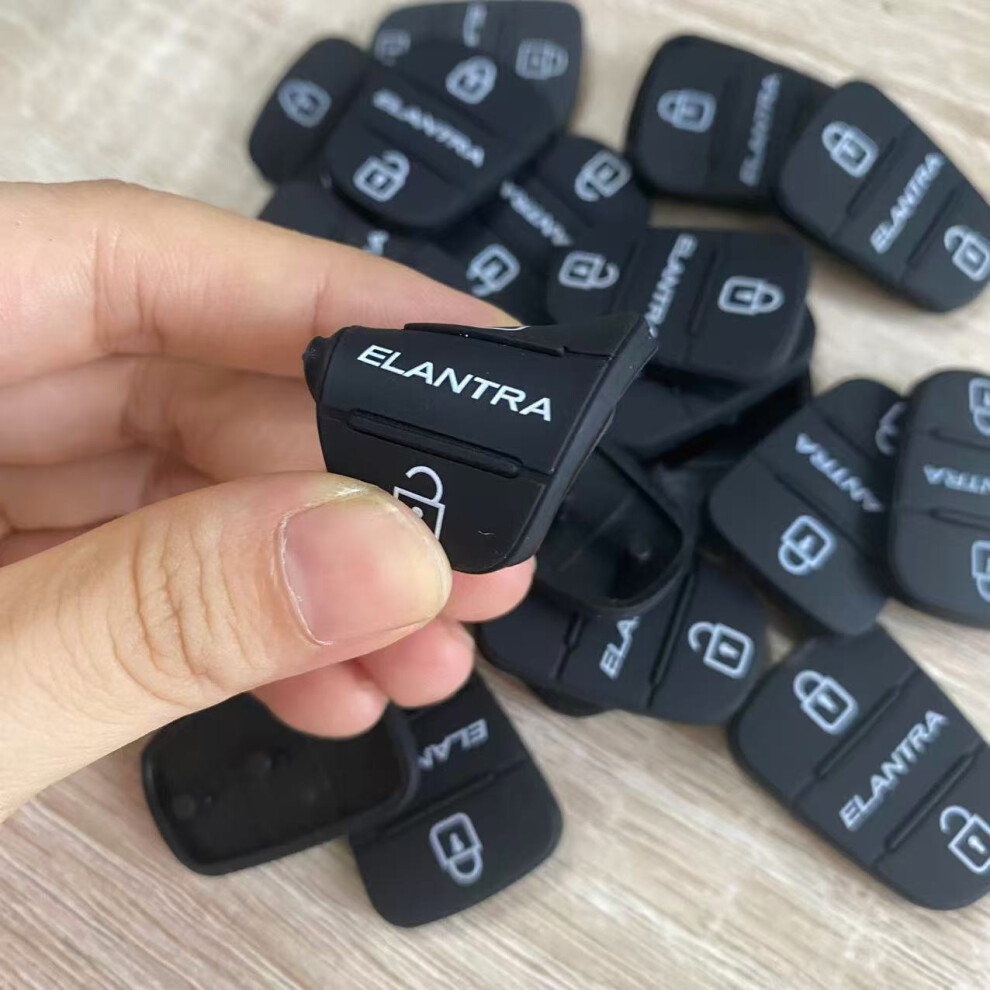 3 Buttons Rubber Pad For Hyundai L10 L20 L30 Picanto Solaris Rio Sportage Elantra Kia Verna Picanto K2 K5 Cerato 6935161670844