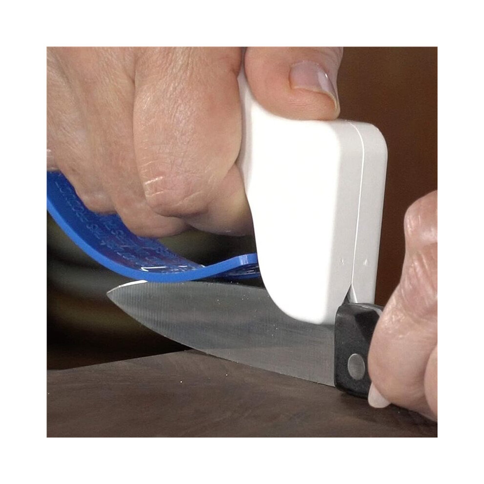 Kitchen Knifes And Chef Knife Sharpener, Chef Grade Sharpening Tool, Restore And Hone Straight & Serrated Knives, 4-Pack 6032262454158