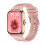 Smartwatch mit Herzfrequenz, Blutdruck, Blutsauerstoff, Schrittzähler Champagne 2