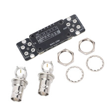 QRP SWR-Messgerät Kit 1-50MHz 10W, Kompaktes PCB-Design, Abnehmbarer BNC