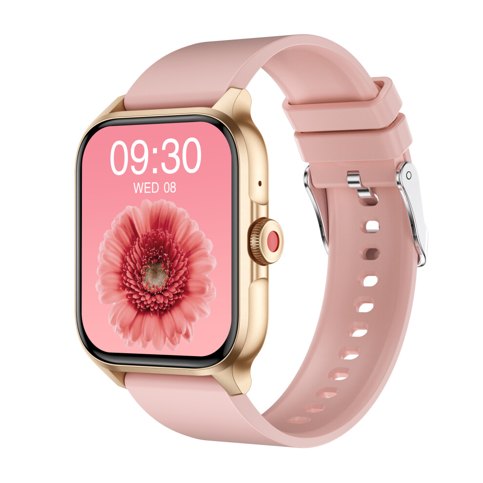 Smartwatch With Heart Rate, Blood Pressure, Blood Oxygen, Pedometer Champagne 7314280939602