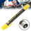 2 PCS Car Paint Thickness Tester Gauge for Car Tool Crash Checking Meter with Magnetic Tip Scale Indicate 2