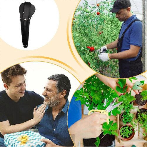 Capa de poda de 9-10 polegadas com clip de cinto de liberação rápida para ferramentas de jardim e trabalho ao ar livre 2