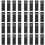 32PCS Shipping Container Air Vent Kit Heavy Duty Shipping Container Accessories Flow Ventilation Kit Black 1