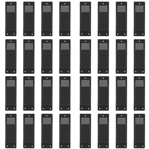 32PCS Shipping Container Air Vent Kit Heavy Duty Shipping Container Accessories Flow Ventilation Kit Black