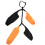 Wasserdichte Hundegamasche XL - Nylon/Poly 14