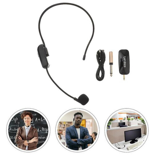 Wireless Ear Hook Microphone 85dB SNR Clear Audio Lightweight for Stage Performance 2