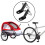 Bicycle Trailer Hitch, 2 Sets, Steel Construction with Black Enamel Coating for General Bicycles Strollers, Includes Multi-Function Tool 4