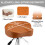 Adjustable Height Hydraulic Drum Stool Seat Saddle W/ Backrest for Drummers 7