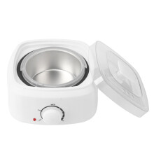 Mini machine à cire chauffante ABS 110-240V Couvercle transparent Prise EU