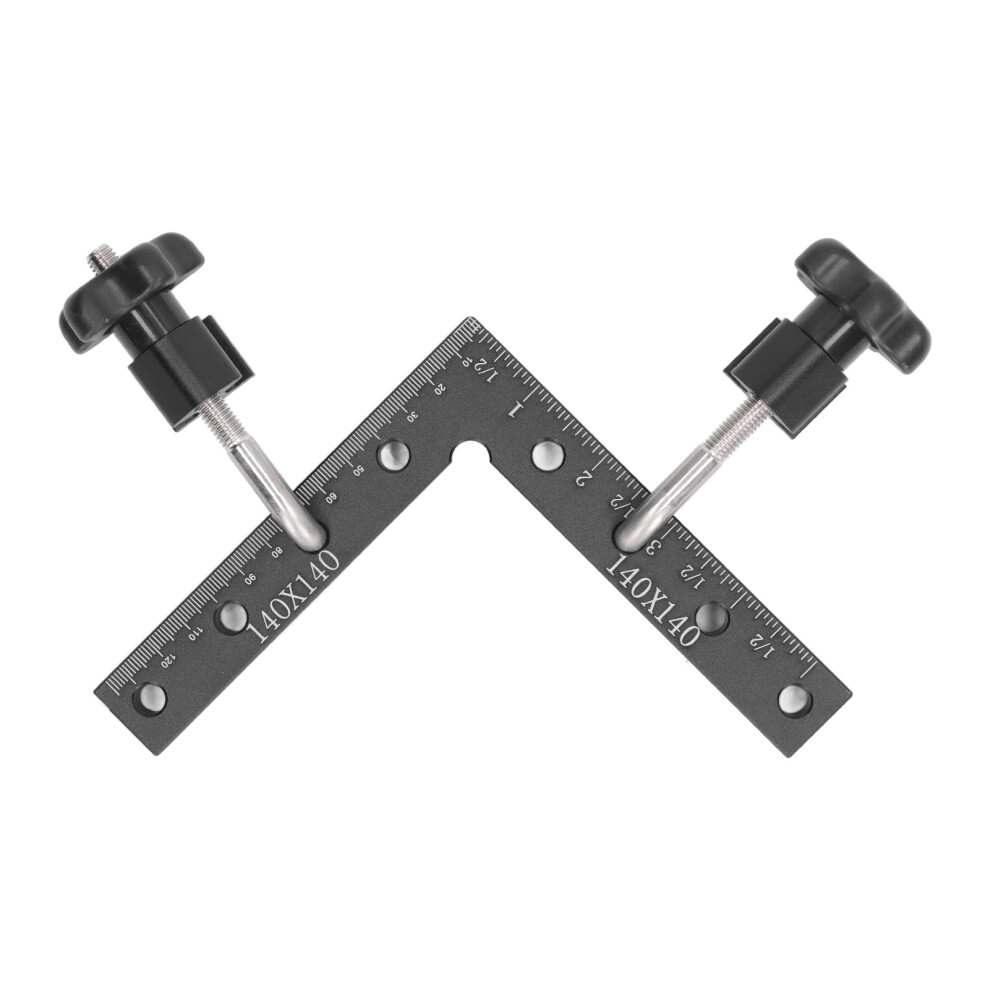 Aluminum Alloy 90 Positioning Square For Woodworking Clamp 7891388491176