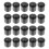 Cue Tip Protector for Snooker Pool Billiard Cues, 20-Pack Rubber Caps, Durable Replacement Accessories 1