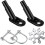 Bicycle Trailer Hitch, 2 Sets, Steel Construction with Black Enamel Coating for General Bicycles Strollers, Includes Multi-Function Tool 1