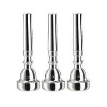 3-delige trompetmondstukken 7C 5C 3C voor standaardtrompetten, messing constructie, voor muzikanten