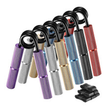 Hand Grip Strengthener Set, 6-Piece with Multi-Resistance Levels (50-200lb), Spring Steel Hand Exerciser for Forearm Wrist Workout