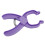 Multifunctional Plastic Safety Eye Tool for Crocheting Purple 1
