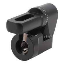 Adjustable Single Side V Bar Mount for Compound Bow Archery, Aluminum 127g