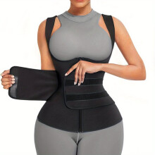 Traje de Sauna Feminino com Neoprene para Mulheres, Promove Sudorese Durante Treinos, Roupa de Formação Física