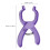 Multifunctional Plastic Safety Eye Tool for Crocheting Purple 2